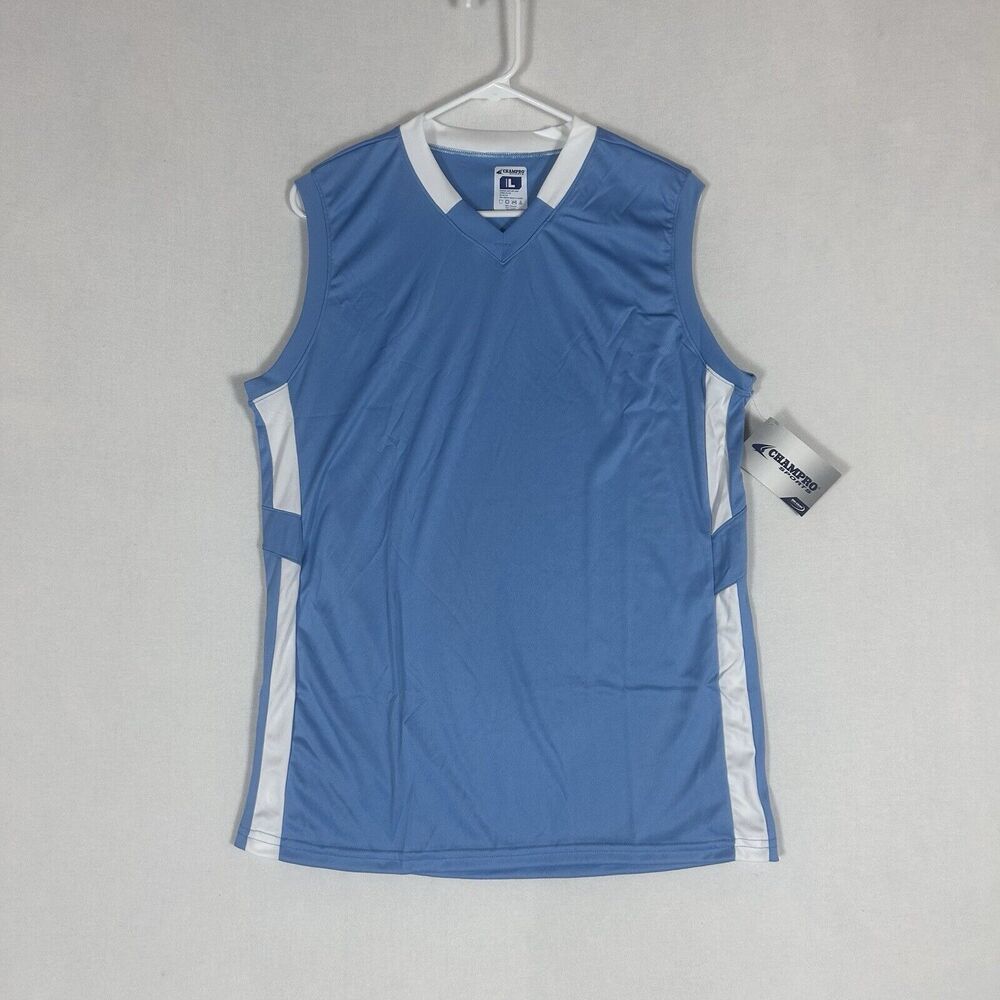 Champro NEW Womens Large Muscle Jersey DRI-GEAR Basketball Sleeveless Sports NWT